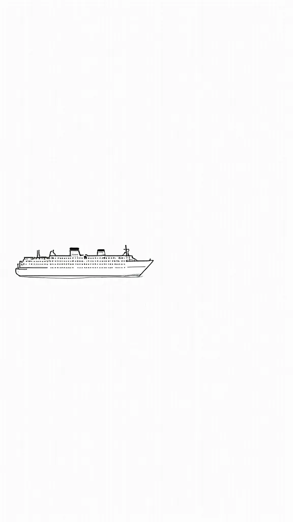 cruise coloring pages